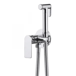 Смеситель ABBER Weiss Insel AF8025 с гигиеническим душем